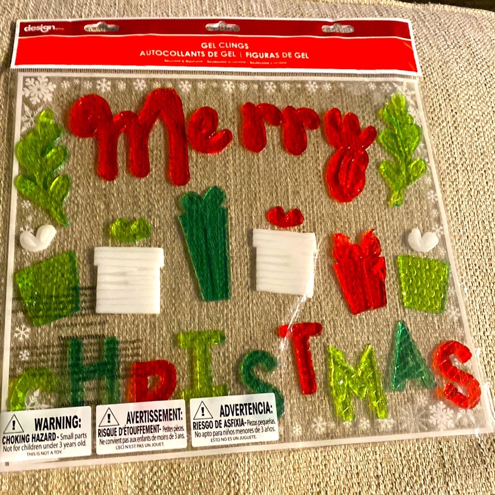 New: Christmas Window Stickers